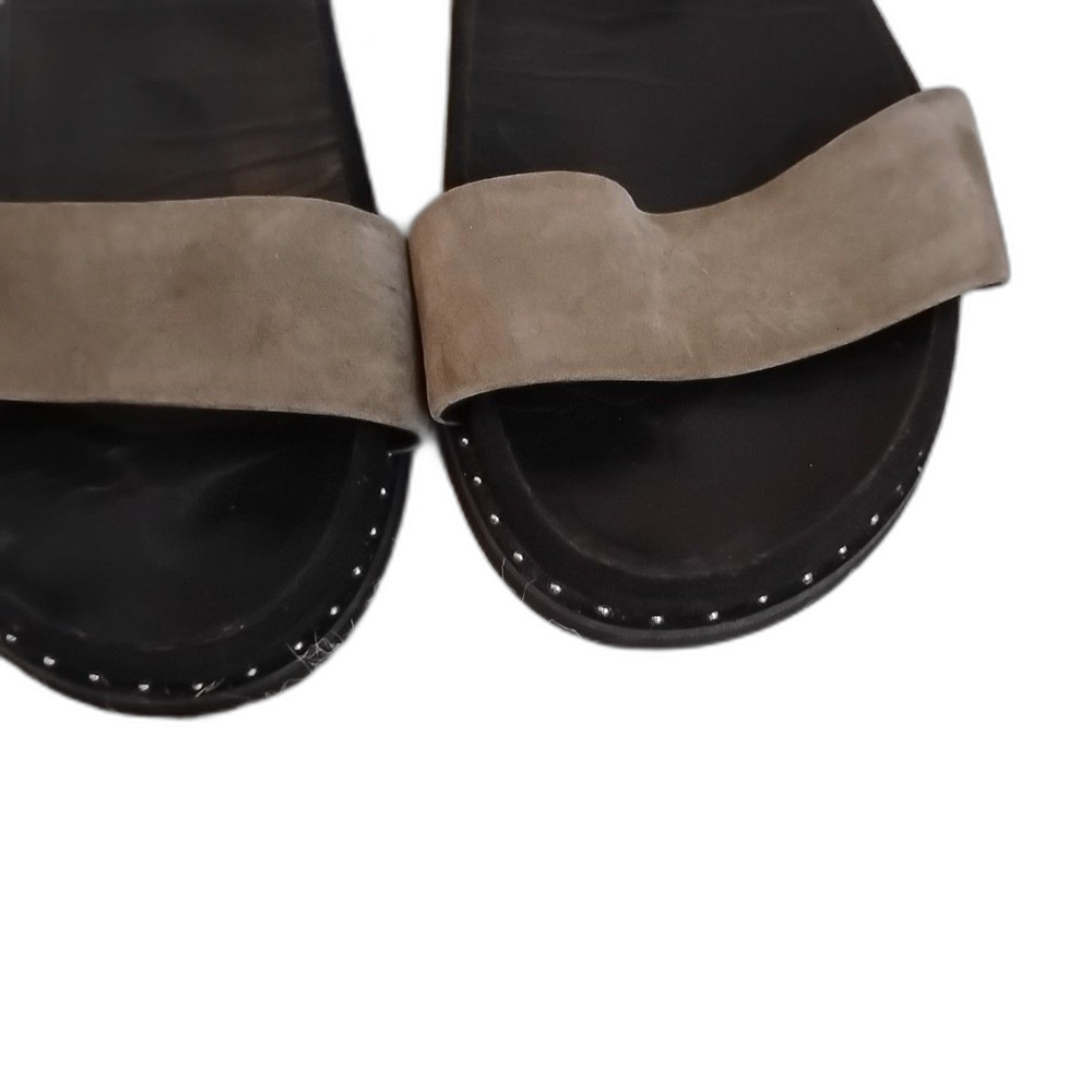 Earth Womens Size 8.5 Sandals Shoes Leather Open Toe Buckle Closer Olive Comfort - Picture 5 of 9